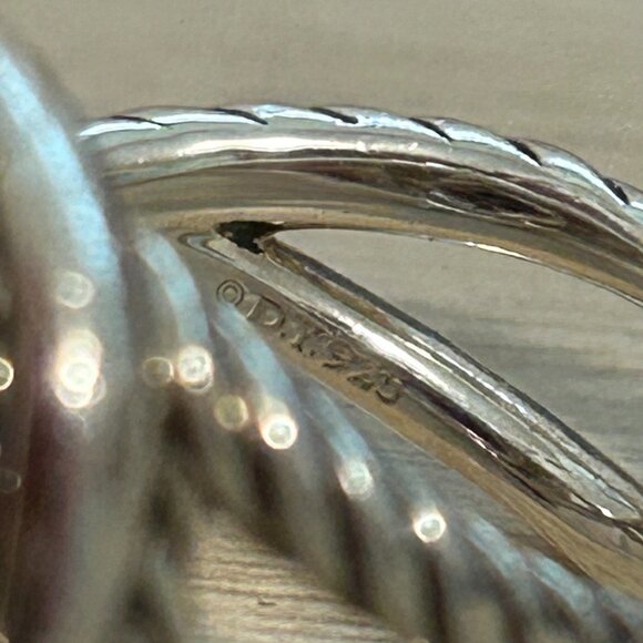 David Yurman Amethyst Infinity Ring - Picture 7 of 10